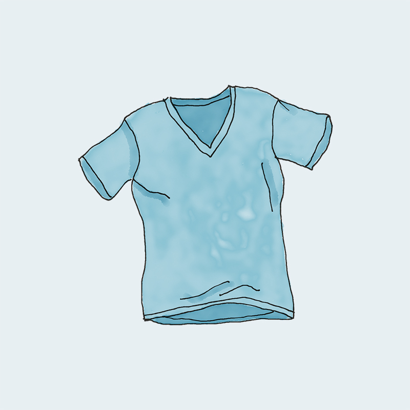 V-Neck T-Shirt - Görsel 2